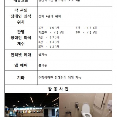 181016 편의시설조사 - 메가박스 장산